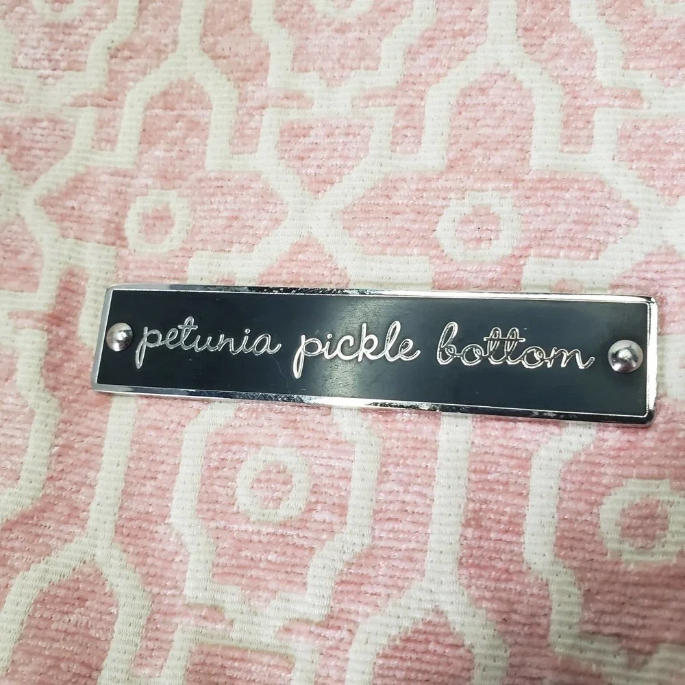 Petunia Pickle‎ Bottom Boxy Backpack Diaper Bag Sweet Pose Pink